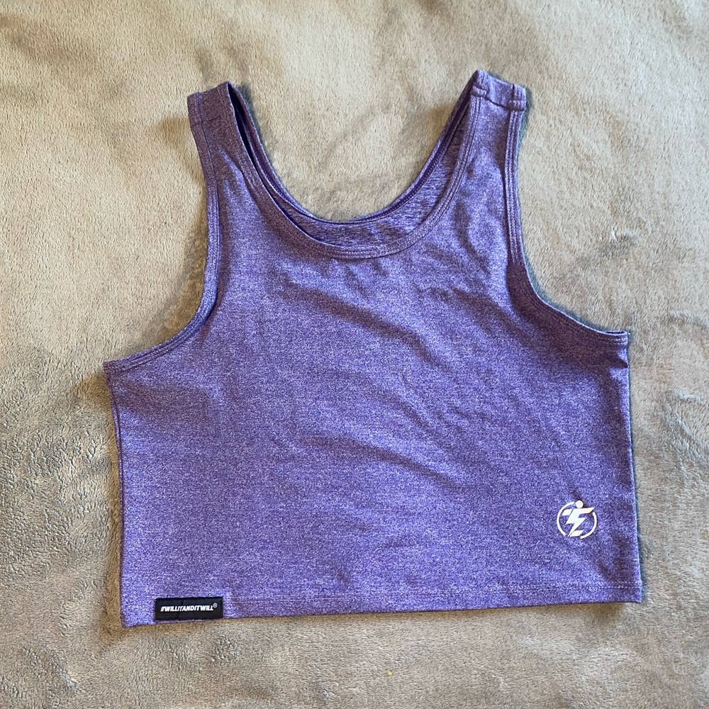 Total elite athletics crop tank